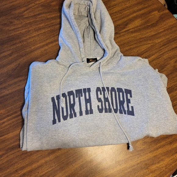 Brandy Melville Shirts Mens Gray North Shore Hoodie Poshmark